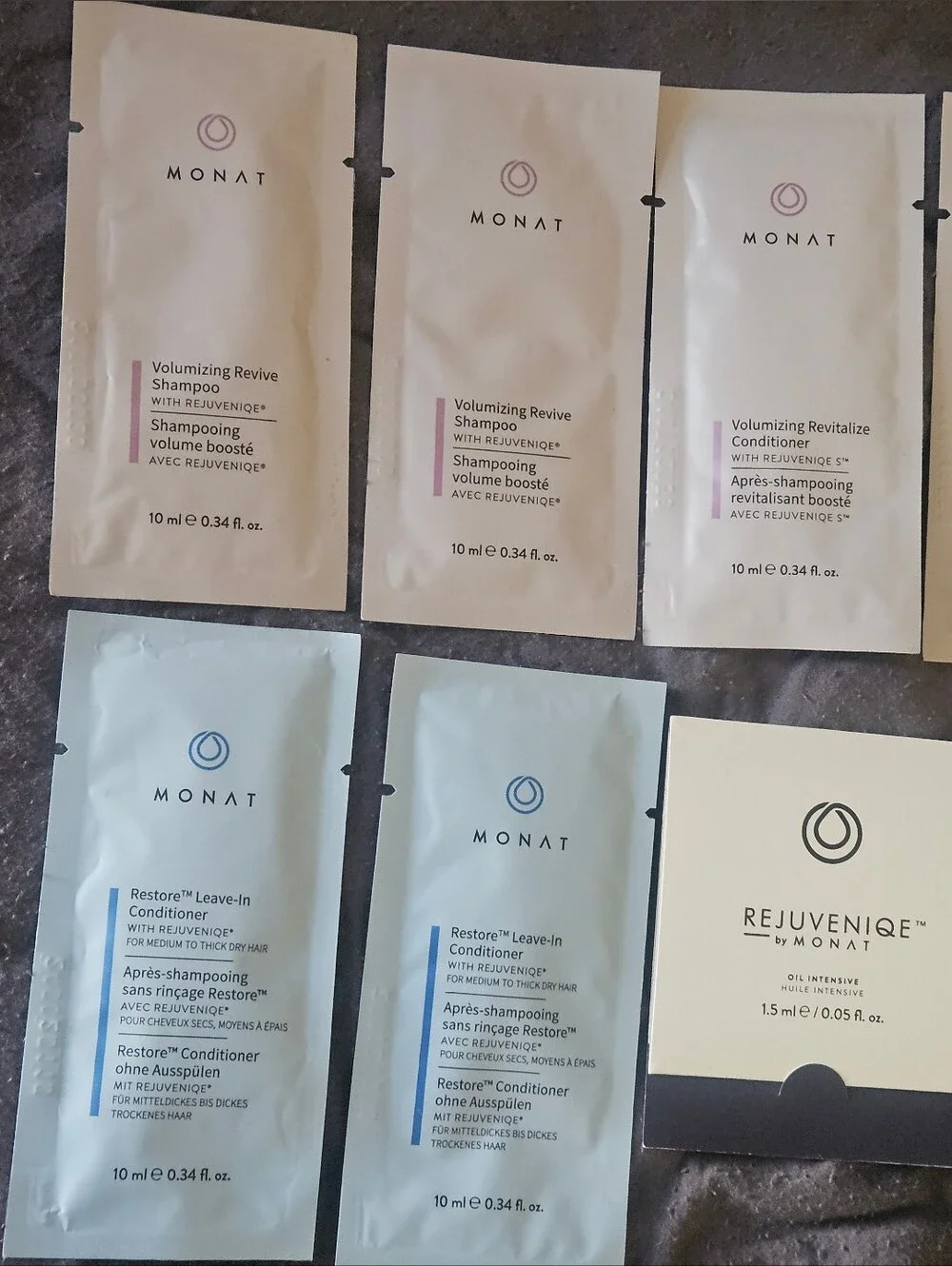 MONAT GLOBAL samples volumizing